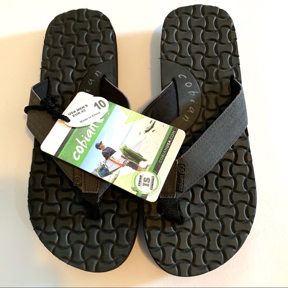 Cobian Other - Cobian Leather Flip Flop Sandals